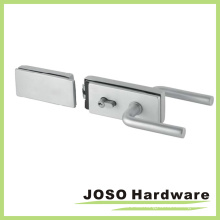 Kit de cerradura de puerta de cristal de fijación del hardware del cuarto de baño (GDL019A-3)